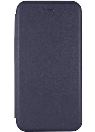 Шкіряний чохол-книжка classy для xiaomi poco x5 5g / note 12 5g темно-синій