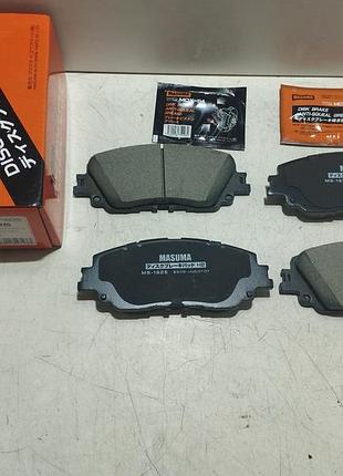 Masuma колодки гальмівні передні toyota ch-r (19-), camry (17-), rav 4 (19-)