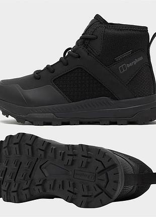 Дитячі черевики для ходьби berghaus galactic mid з підошвою з високим зчепленням, водонепроникні, дихаючі, легкі