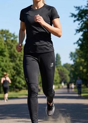 Лосины леггинсы женские спортивные для занятий спортом karrimor run s