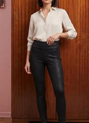 Лосины под экозамшу zara