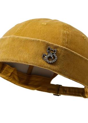 Кепка без козырька / шапка бини / docker cap / докерка