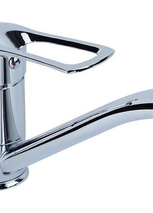 Смеситель sm ø40 для кухни гусь прямой 150мм на шпильке (9843120) тм tau