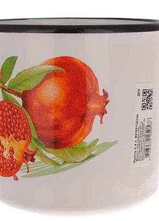 Кружка ем. без кришки 1,0л/2 гранат (i0107/2) тм idilia