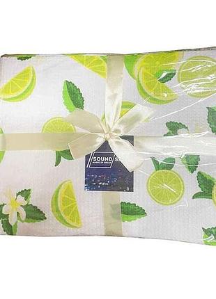 Скатерть вафельная lime 130*180 тм soundsleep
