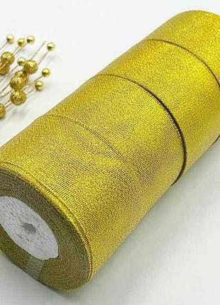 Стрічка парча 5см 23м золотий арт.аб-688 тм китай