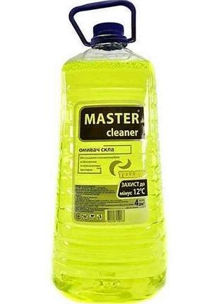 Рідина для омивання скла 4л yellow (зима -12°с) тм запорож авто быт хим
