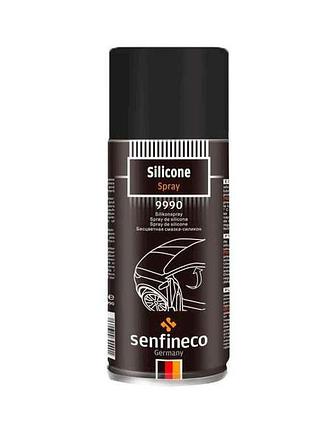Силіконове водовідштовхувальне мастило silicone spray 450мл тм senfineco