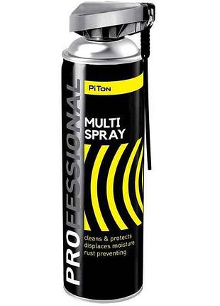Універсальне мастило multi spray pro 500мл тм piton
