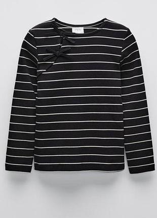 Реглан футболка zara в смужку