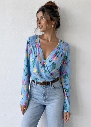 🌸 ніжне боді  в квіти asos 🌸