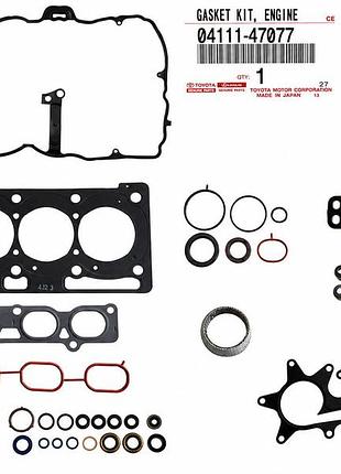 Комплект прокладок полный двигатель toyota 1nr-fe (0411147077)