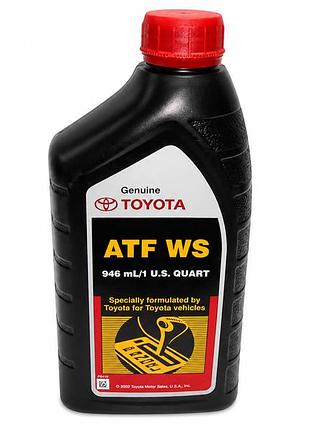 Масло трансмиссионное toyota atf ws 0.946l (00289atfws)