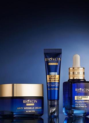 Комплекс для обличчя проти зморшок bioxcin 💙