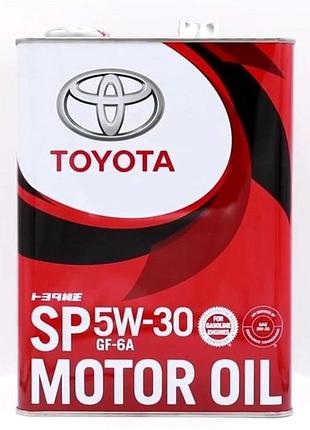 Масло toyota 5w-30 sp/gf-6a 4l (0888013705)