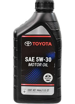 Масло моторное toyota 5w-30/0.946l all (002791qt5w)