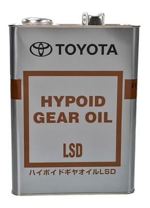 Масло трансмиccионное lsd toyota 85w-90 gl5 4l (0888500305)