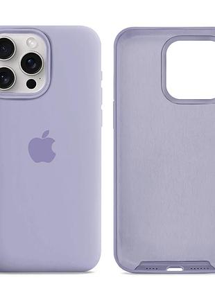 Чохол silicone case full size протиударний для iphone 12 12 pro з мікрофіброю всередині фіолетовий