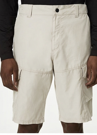 Шорты из плащевки m&amp;s collection active regular fit р.36