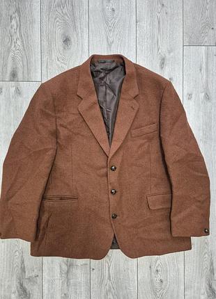 Мужской винтажный пиджак harris tweed
