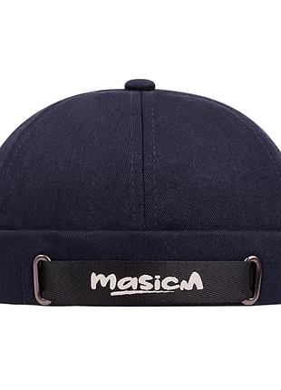 Шапка біні / шапка-докер / docker cap / кепка без козирка / докерка masic