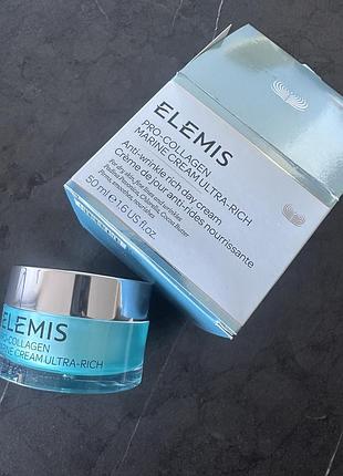 Elemis pro-collagen marine cream ultra-rich - крем для обличчя ультрапоживний, 50 мл