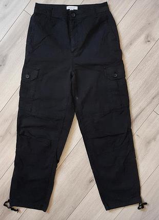 Topshop 36 w27 женские карго брюки