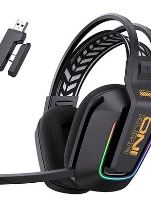Навушники onikuma gt828 bluetooth 5.4 з тривалою автономією 55 годин чорні