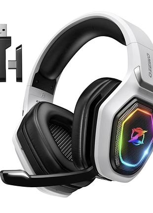 Ozeino ow810 — беспроводные игровые наушники 2.4g wireless с микрофоном и rgb