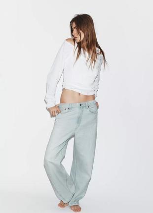 Джинсы zara baggy