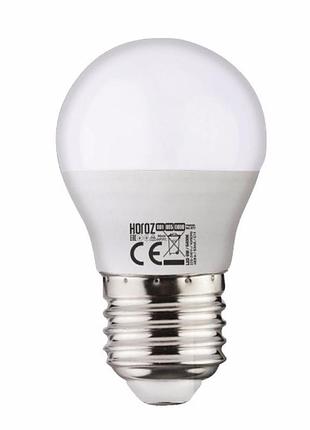 Лампа світлодіодна шар 8w е27 3000к horoz electric