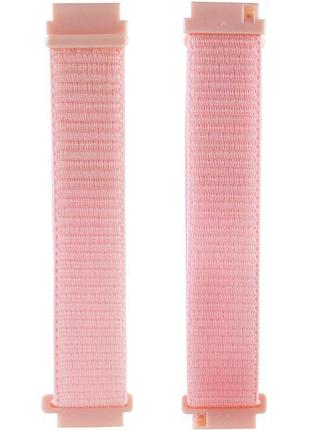 Ремінець nylon для smart watch 20mm рожевий / pink