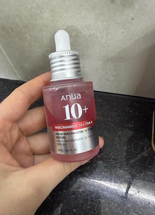Сироватка проти пігментації  anua niacinamide 10% + txa 4% + arbutin 2% сироватка для корекції темних плям