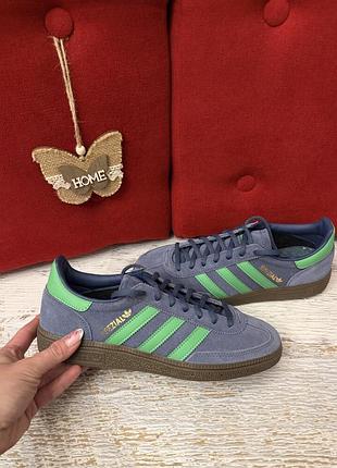 Шкіряні фірмові кросівки adidas spezial 40р.
