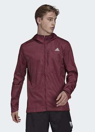 Дощовик вітрівка adidas training jacket own the run