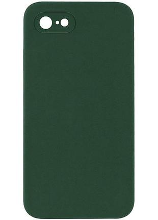 Чехол silk square full camera protective (aa) no logo для apple iphone 6/6s (4.7") зеленый / cyprus green