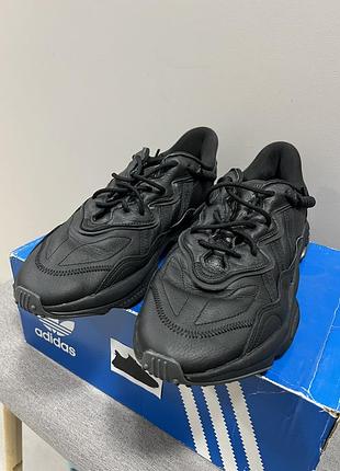 Кросівки adidas originals ozweego шкіряні us 12.5 / 47 1/3 чорні