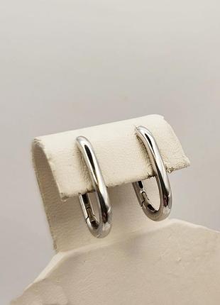 Сережки серебряные "тренд" 4,65 г