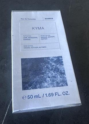 Korres kyma туалетна вода унісекс 50 ml