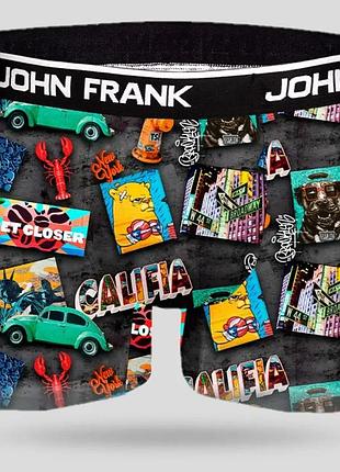 Трусы мужские серые john frank jfbd343-mural s