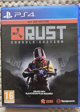 Rust console edition, русская версия,б/у, playstation 4,5 (ps4,5) пс4,5