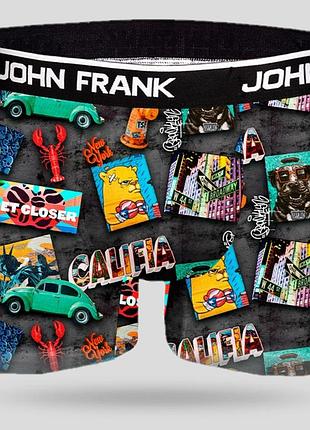 Трусы мужские серые john frank jfbd343-mural l