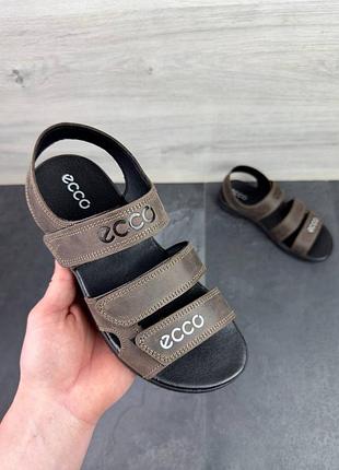 Мужские кожаные сандалии ecco