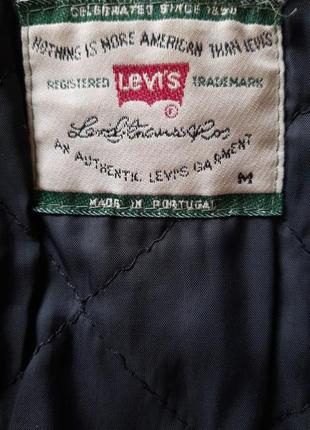 Винтажная шерстяная куртка levi's | levis vintage made in portugal4 фото