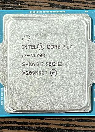 Процесор intel core i7-11700 8 ядер 16 потоків lga1200 до 4.9 ггц 65 вт б/в