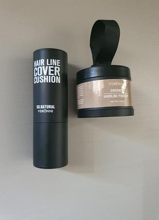Маскирование оттеняющая пудра для волос