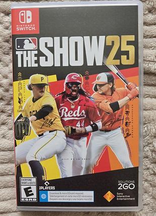 Mlb the show 25, б/у, eng , nintendo switch, switch 2