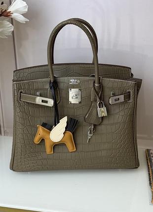 Стильна сумка в стилі hermes