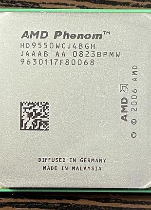 Процесор amd phenom x4 9550 4 ядра 4 потоки am2+ 2.2 ггц 95 вт б/в
