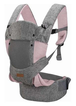 Сумка-кенгуру freeon easy move 3 в 1, pink